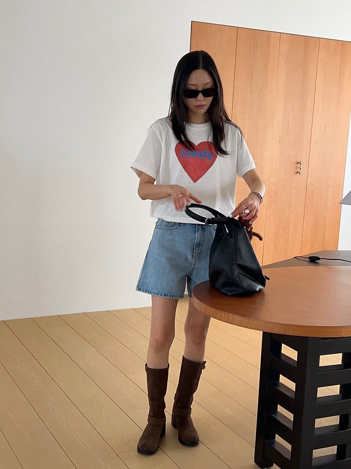 Diana - Korean Women Fashion - #pursuepretty - Blue Candy Tee - 9