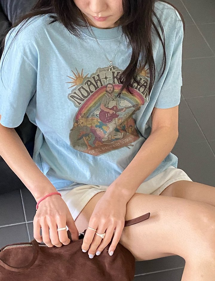 Diana - Korean Women Fashion - #pursuepretty - Guitar Tee - 8