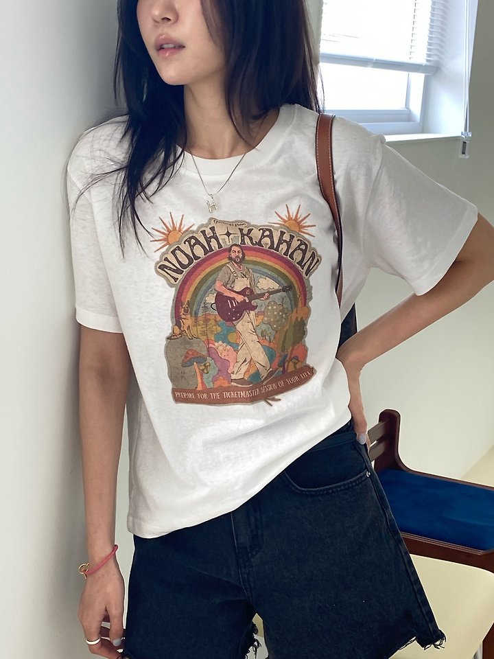 Diana - Korean Women Fashion - #restrostyle - Guitar Tee - 9