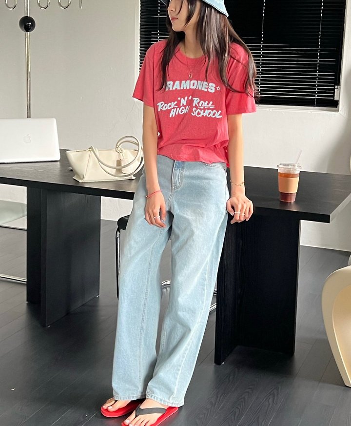 Diana - Korean Women Fashion - #romanticstyle - Rock & Roll Tee