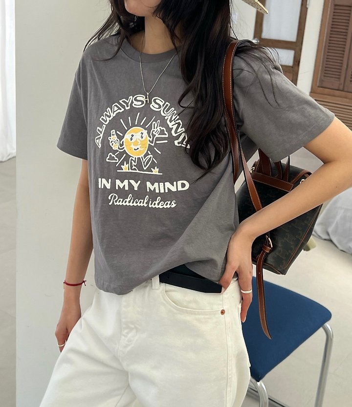 Diana - Korean Women Fashion - #shopsmall - Sunny Tee - 8