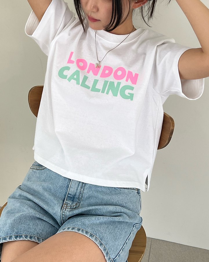 Diana - Korean Women Fashion - #thelittlethings - Calling Crop Tee - 5