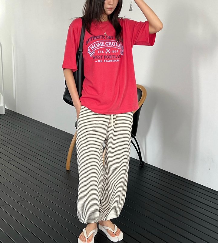 Diana - Korean Women Fashion - #vintagekidsstyle - Ground Tee - 5