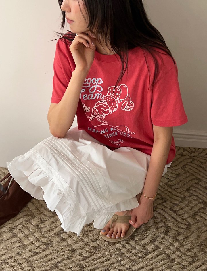 Diana - Korean Women Fashion - #womensfashion - Scoop Tee - 8
