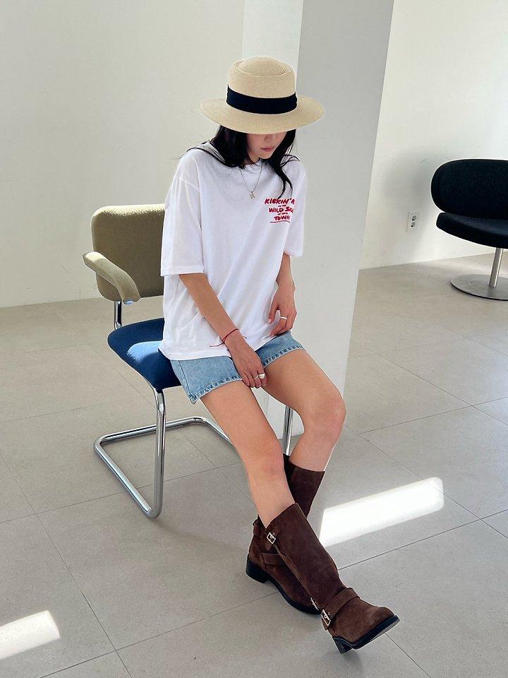 Diana - Korean Women Fashion - #womensfashion - Kick Kick Tee - 11