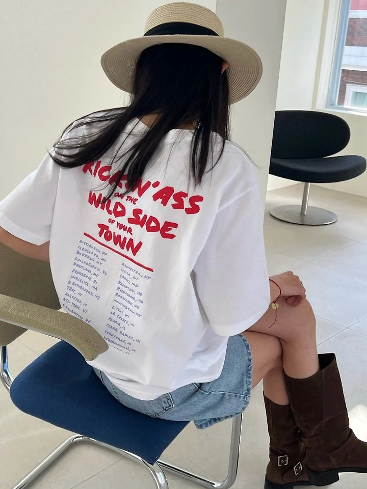 Diana - Korean Women Fashion - #womensfashion - Kick Kick Tee - 9