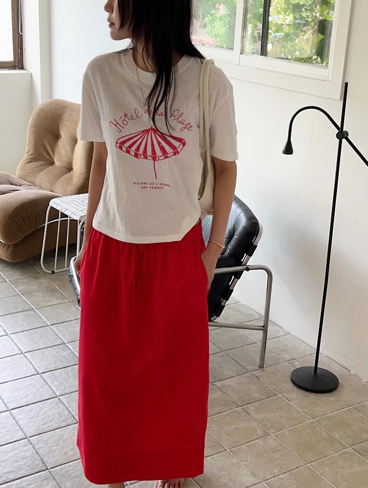 Diana - Korean Women Fashion - #womensfashion - Parasol Tee - 7