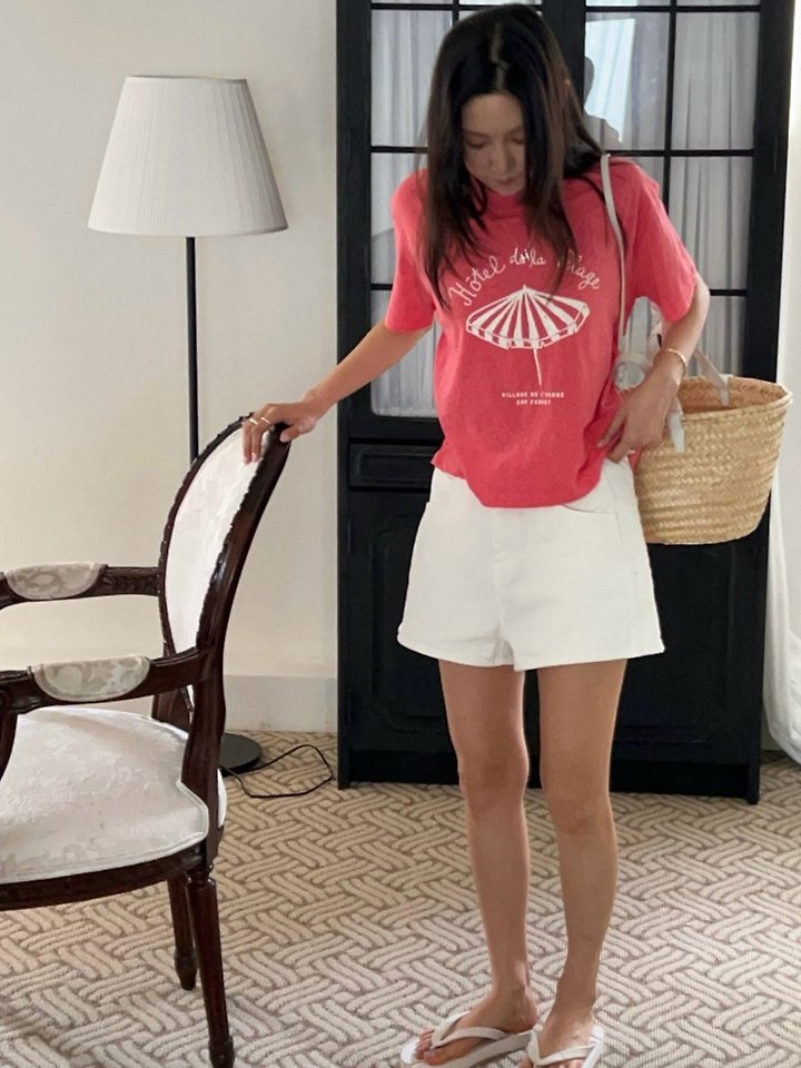 Diana - Korean Women Fashion - #womensfashion - Parasol Tee - 9