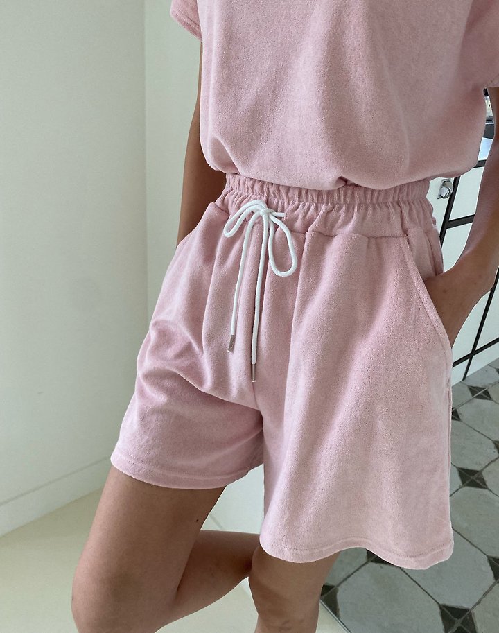 Diana - Korean Women Fashion - #womensfashion - Terry Half Pants - 3