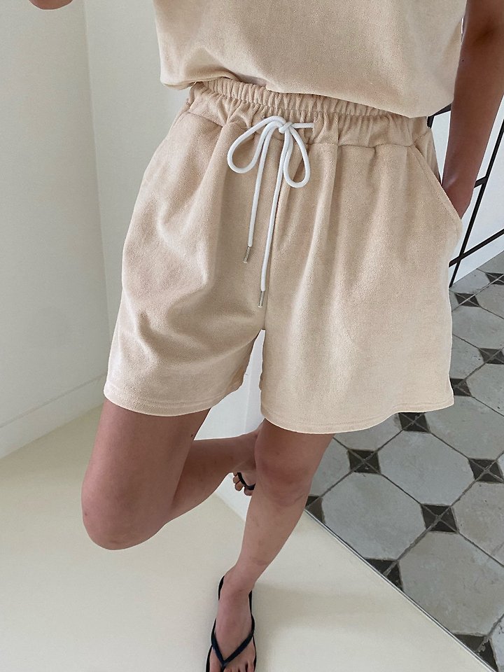 Diana - Korean Women Fashion - #womensfashion - Terry Half Pants - 9