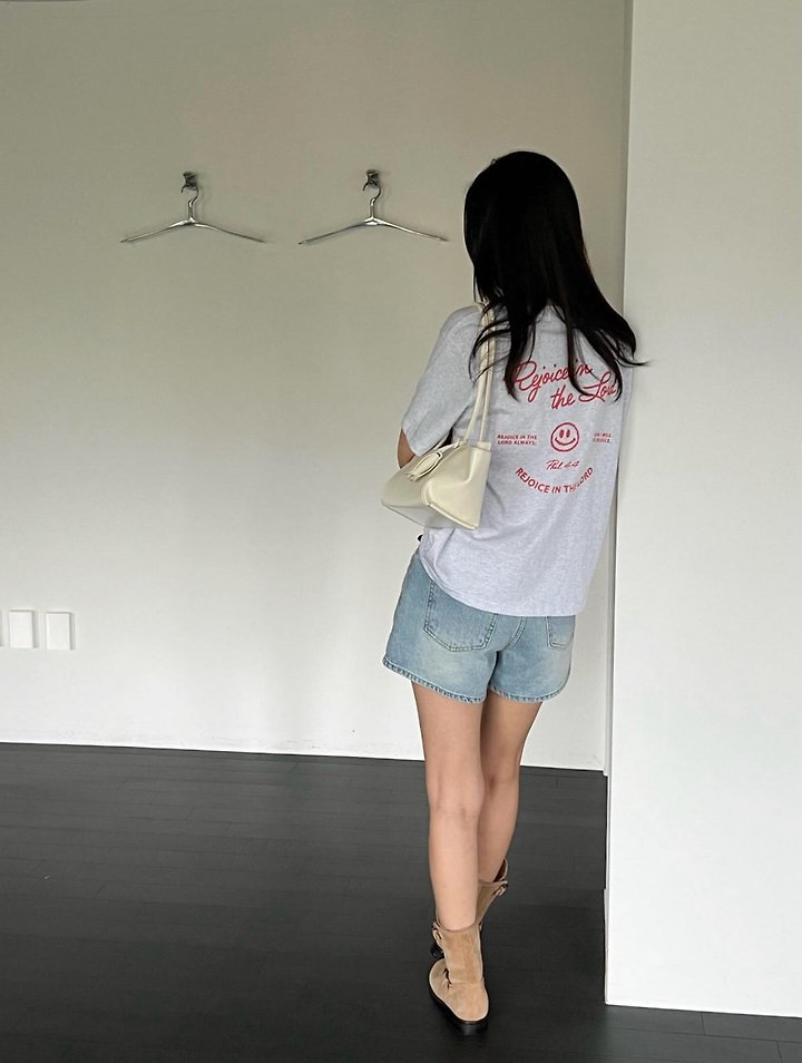 Diana - Korean Women Fashion - #womensfashion - Red Smile Tee - 2