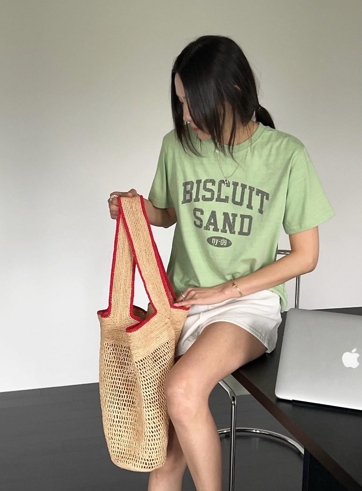 Diana - Korean Women Fashion - #womensfashion - Stone Pigment Tee