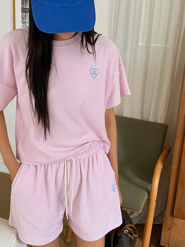 Diana - Korean Women Fashion - #womensfashion - Cute Terry Tee - 6