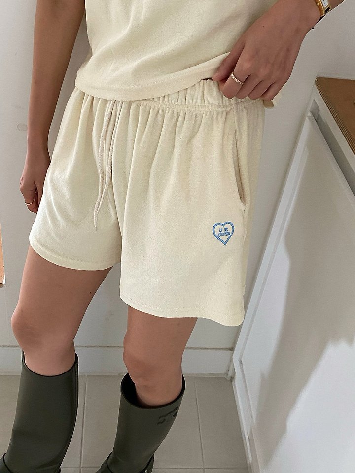Diana - Korean Women Fashion - #womensfashion - Cute Terry Shorts - 7
