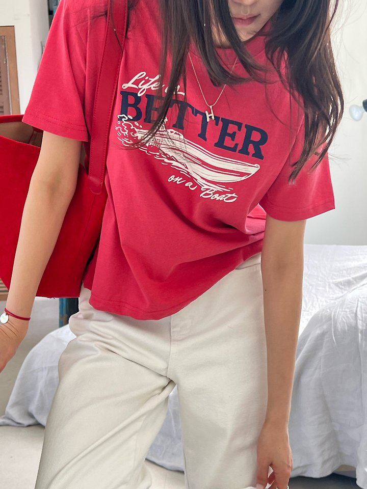 Diana - Korean Women Fashion - #womensfashion - Boat Tee