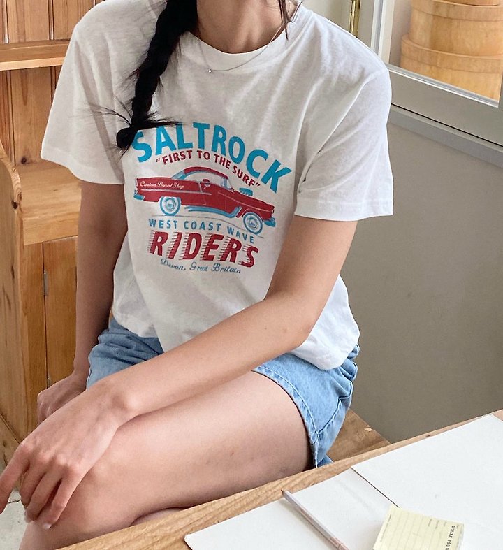 Diana - Korean Women Fashion - #womensfashion - Rider Tee