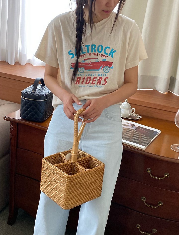Diana - Korean Women Fashion - #womensfashion - Rider Tee - 7