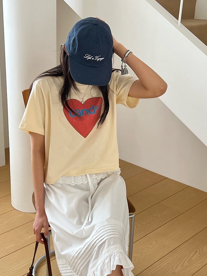 Diana - Korean Women Fashion - #womensfashion - Blue Candy Tee - 6