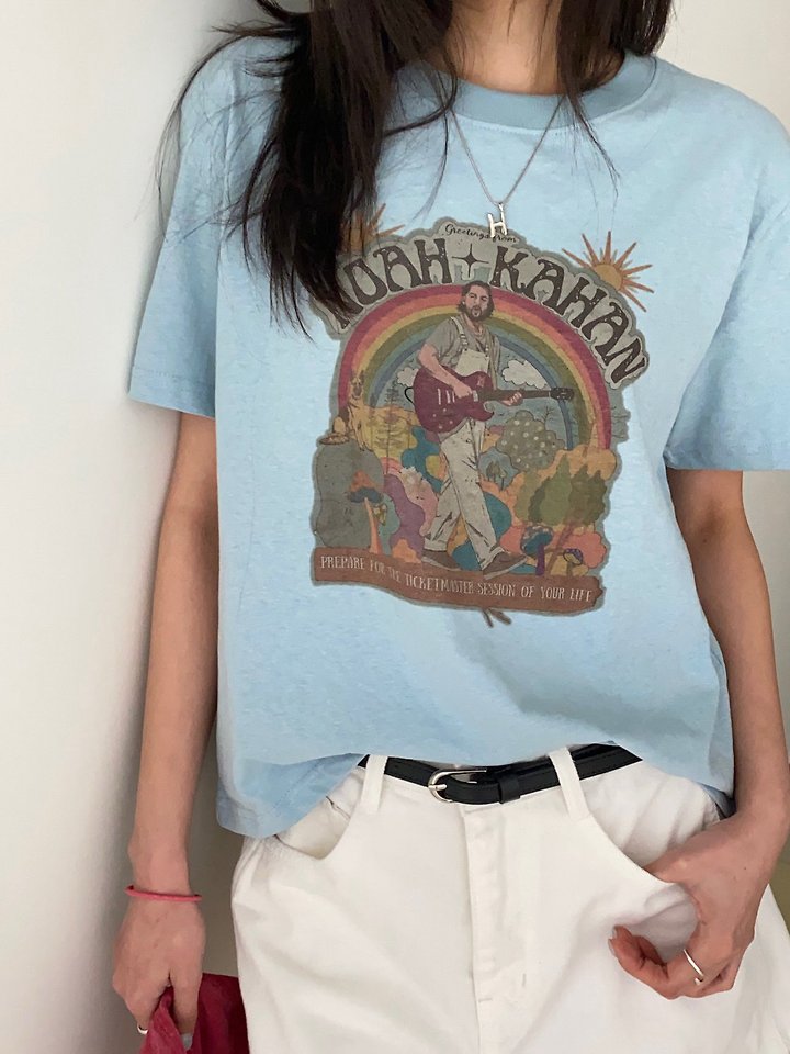 Diana - Korean Women Fashion - #womensfashion - Guitar Tee - 5
