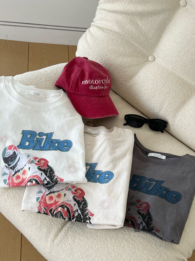 Diana - Korean Women Fashion - #womensfashion - Bike Tee - 12