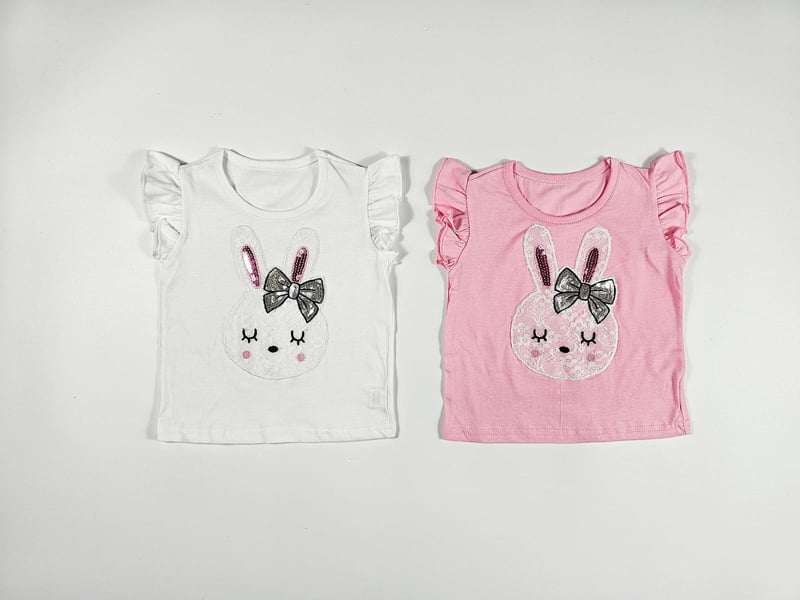 Dolphin - Korean Children Fashion - #childofig - Bunny Frill Tee