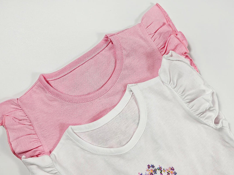 Dolphin - Korean Children Fashion - #discoveringself - Ballerina Girl Frill Tee - 3