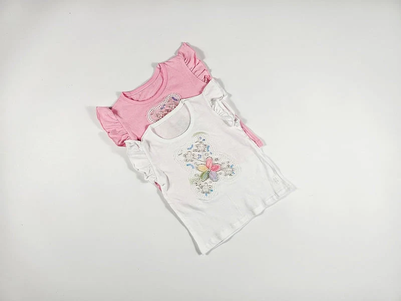 Dolphin - Korean Children Fashion - #fashionkids - Bijou Bear Frill Tee - 2