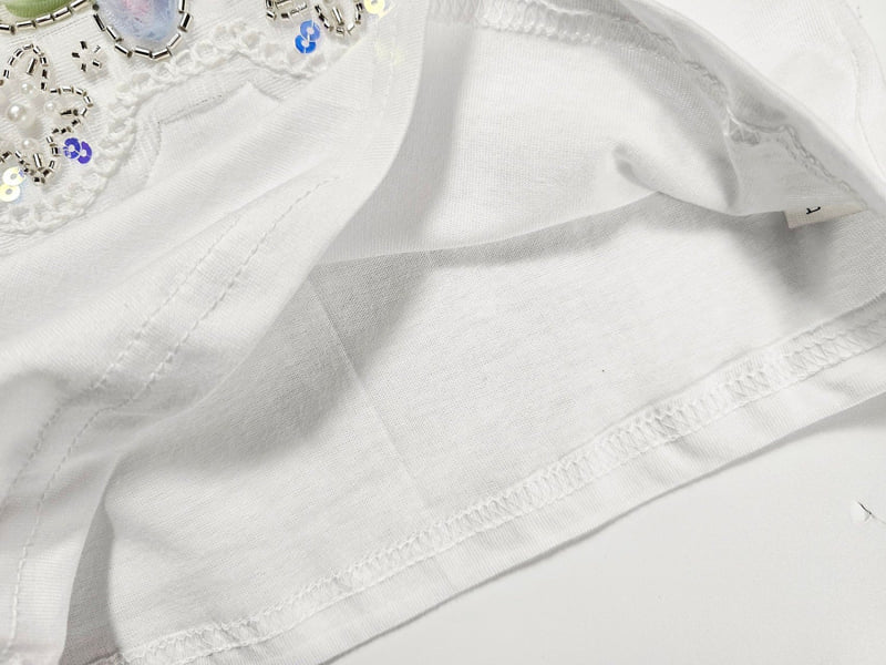 Dolphin - Korean Children Fashion - #kidzfashiontrend - Bijou Bear Frill Tee - 5