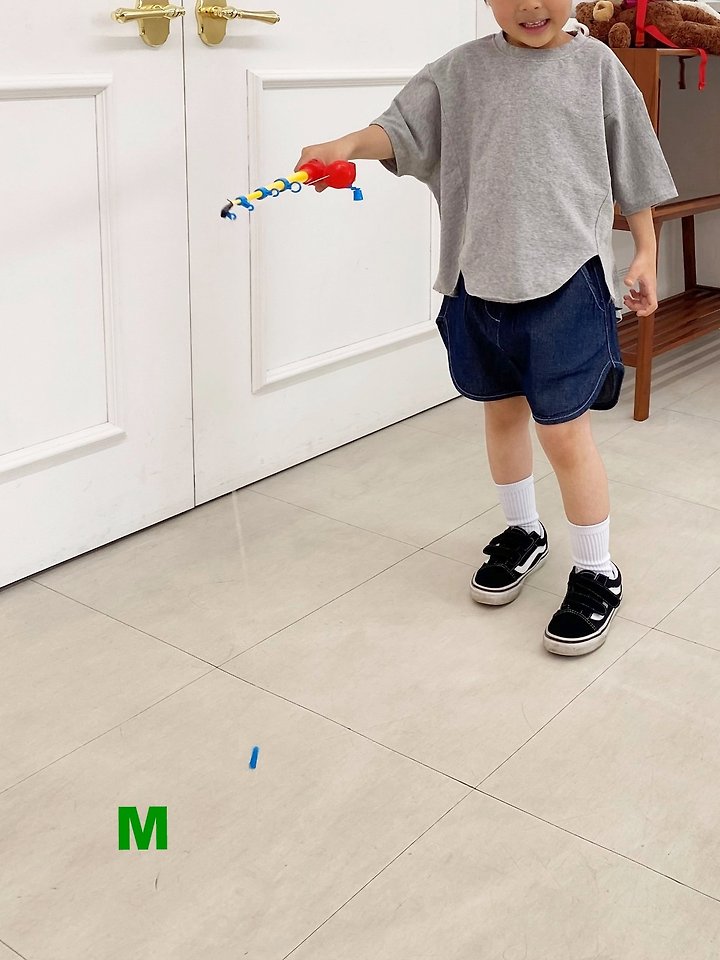 Dress Monster - Korean Children Fashion - #childofig - Numbering Shorts - 12