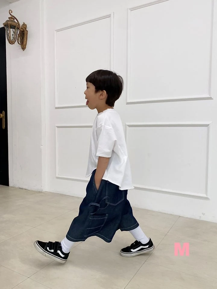 Dress Monster - Korean Children Fashion - #childofig - Bermuda Carpenter Pants - 11