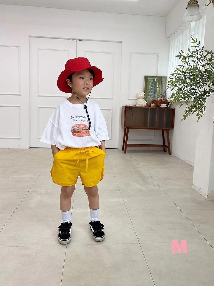 Dress Monster - Korean Children Fashion - #childrensboutique - Burger Tee - 4