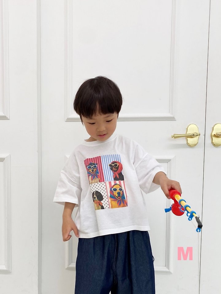Dress Monster - Korean Children Fashion - #designkidswear - Four-Cut Tee - 3