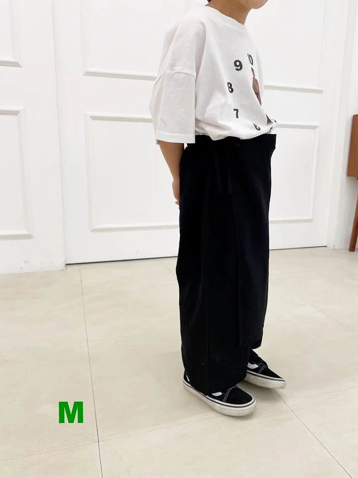Dress Monster - Korean Children Fashion - #designkidswear - Linen Wrap Pants - 8