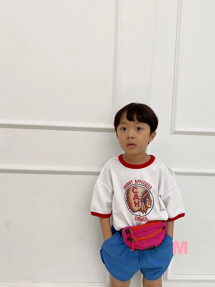 Dress Monster - Korean Children Fashion - #discoveringself - Gochujang Ringer Tee - 7