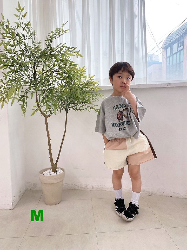 Dress Monster - Korean Children Fashion - #discoveringself - Block Shorts - 11