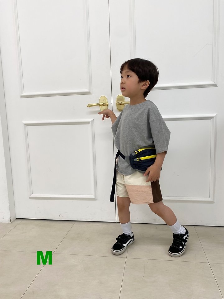 Dress Monster - Korean Children Fashion - #fashionkids - Block Shorts - 12
