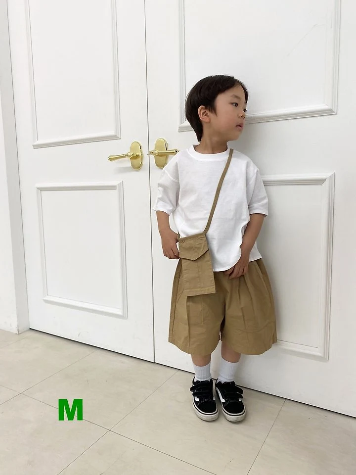 Dress Monster - Korean Children Fashion - #kidsshorts - Sacoche Shorts - 12