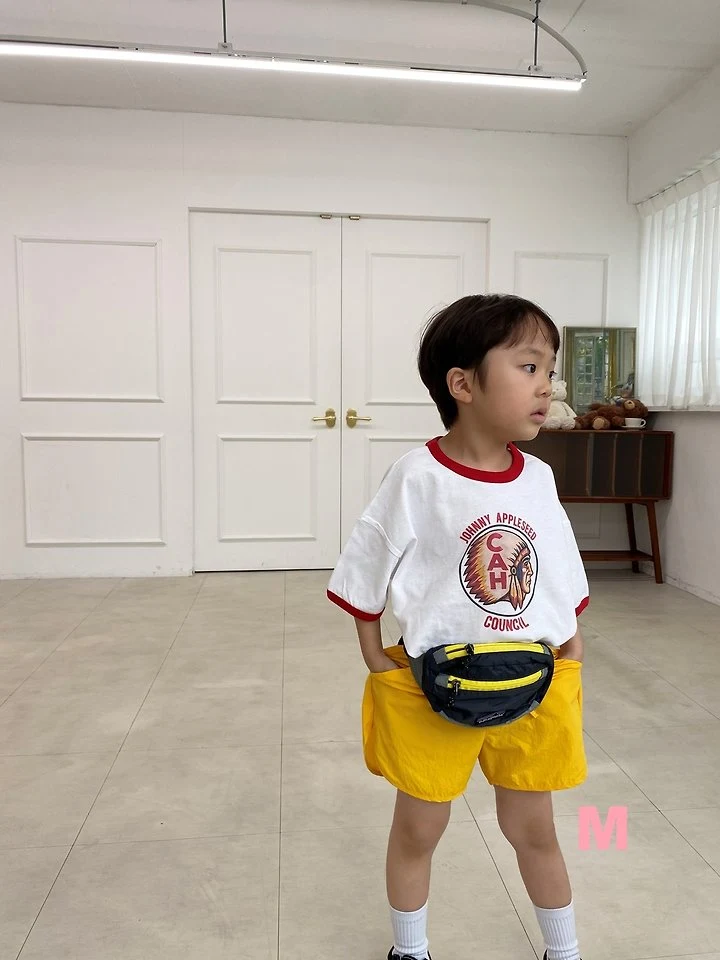 Dress Monster - Korean Children Fashion - #kidsstore - Gochujang Ringer Tee - 10