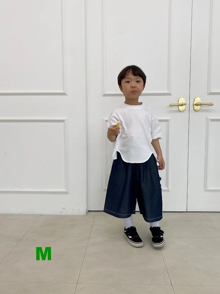 Dress Monster - Korean Children Fashion - #kidsstore - Bermuda Carpenter Pants - 3