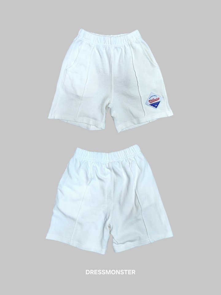 Dress Monster - Korean Children Fashion - #kidsstore - Rigid Shorts - 2