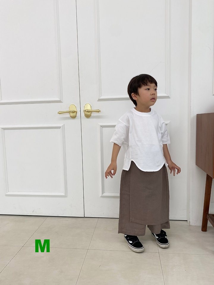 Dress Monster - Korean Children Fashion - #kidsstore - Linen Wrap Pants - 12