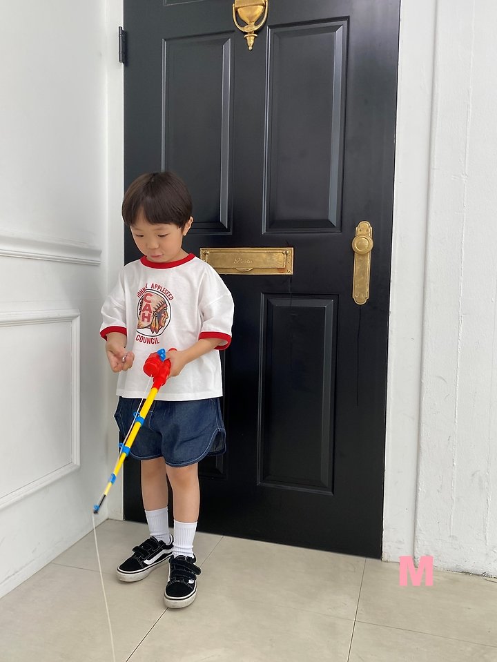 Dress Monster - Korean Children Fashion - #kidzfashiontrend - Gochujang Ringer Tee - 11