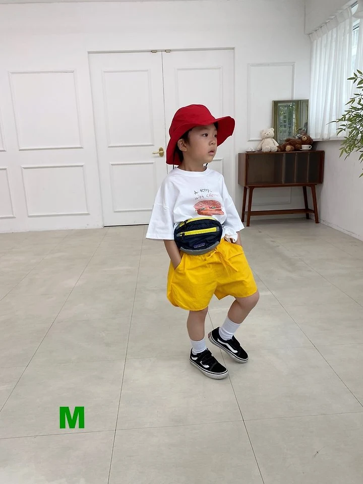 Dress Monster - Korean Children Fashion - #kidzfashiontrend - Burger Tee - 9