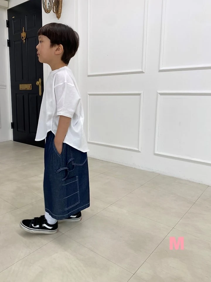 Dress Monster - Korean Children Fashion - #littlefashionista - Bermuda Carpenter Pants - 6