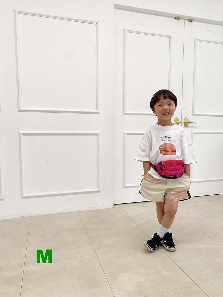 Dress Monster - Korean Children Fashion - #magicofchildhood - Burger Tee - 12