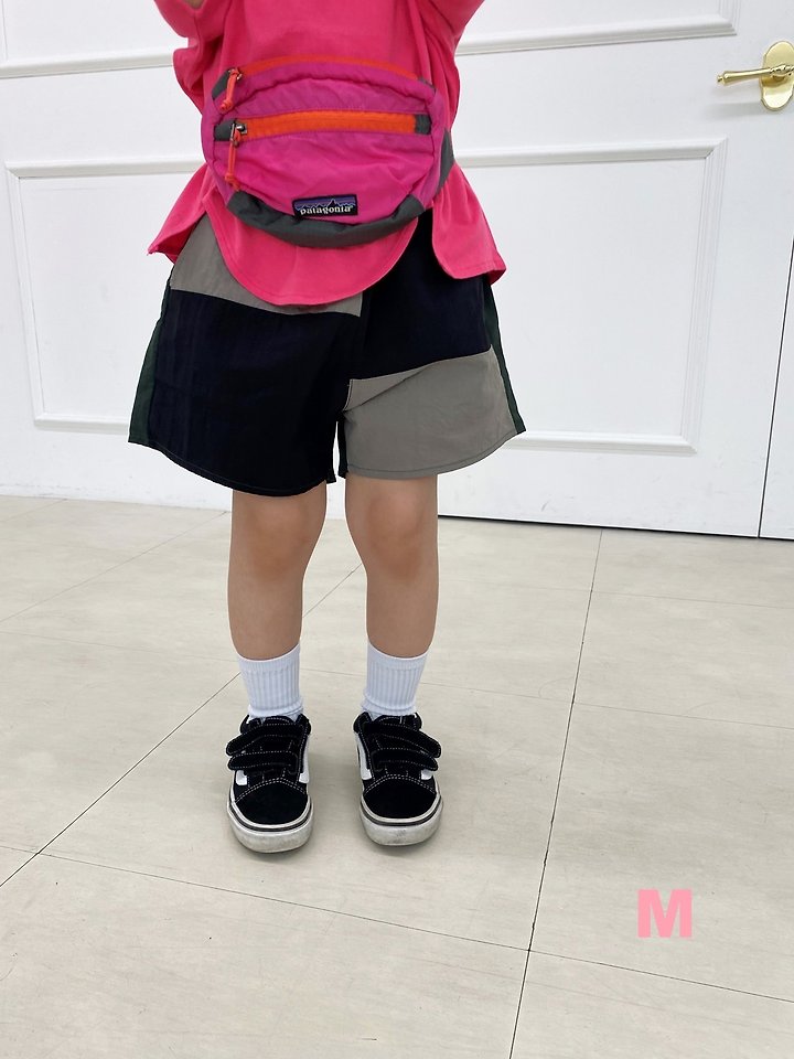 Dress Monster - Korean Children Fashion - #littlefashionista - Block Shorts - 4