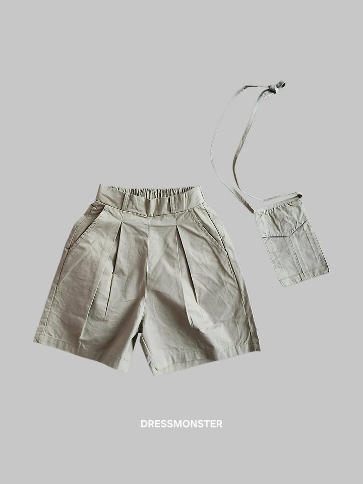 Dress Monster - Korean Children Fashion - #magicofchildhood - Sacoche Shorts - 3