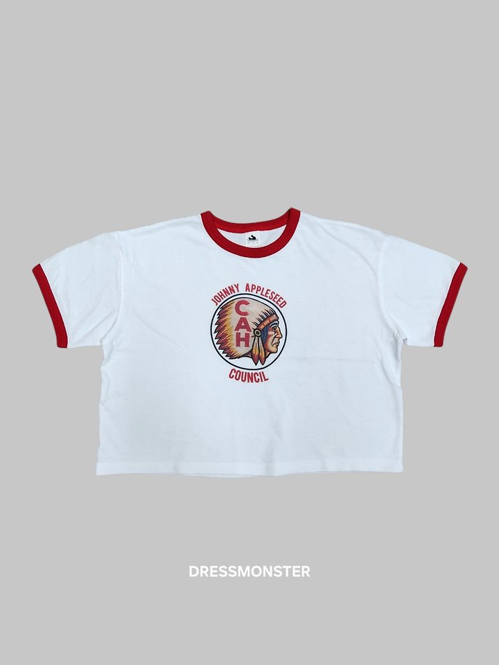 Dress Monster - Korean Children Fashion - #toddlerclothing - Gochujang Ringer Tee - 2
