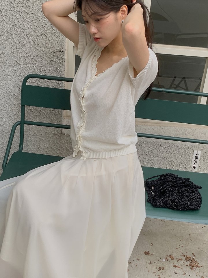 Dress Room - Korean Women Fashion - #momslook - Pure Airy Skirt - 3