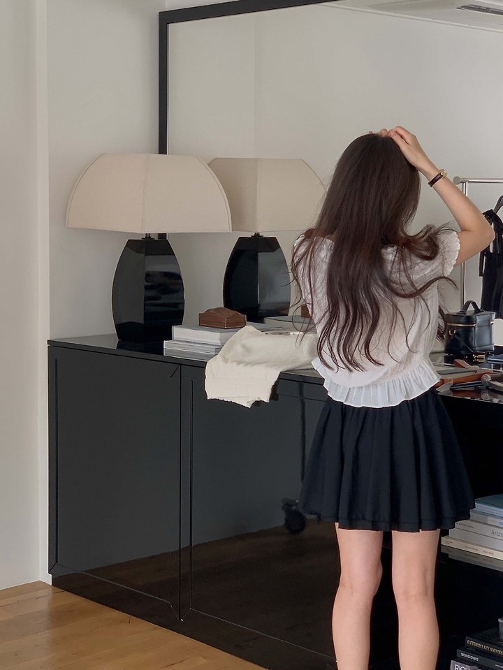Dress Room - Korean Women Fashion - #momslook - Montana Shirring Skirt - 12